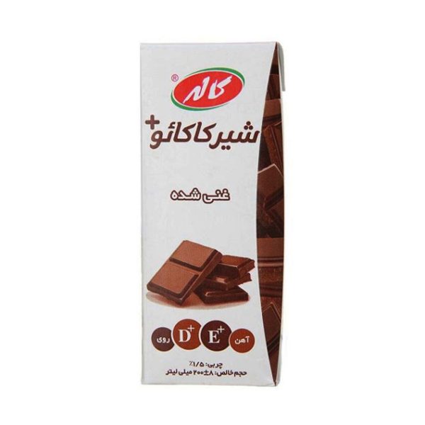 شیر کاکائو کاله پاکتی 200 میلی