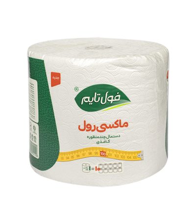 دستمال ماکسی رول 100 متری 6عددی فوم تایم