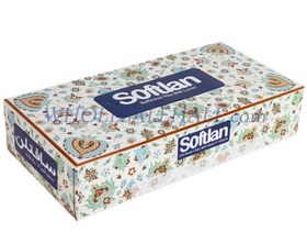 دستمال کاغذی 100برگ دولا سافتلن