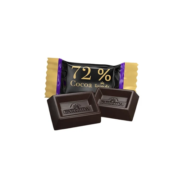 شکلات تلخ 72درصد پارمیدا
