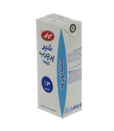 شیر 200 سی سی پر چرب پاکتی کاله