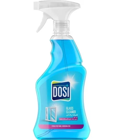 شیشه پاک کن آبی افشانه 450 گرمی دوسی