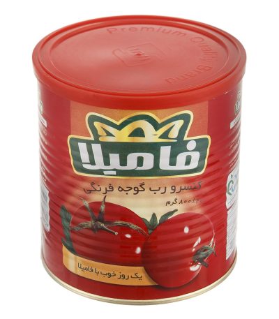 رب گوجه فرنگی 800 گرمی فامیلا