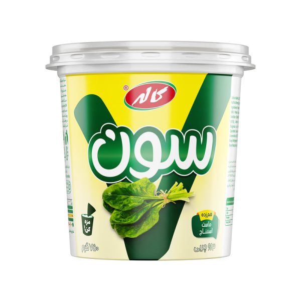 ماست اسفناج همزده کاله 750 گرم