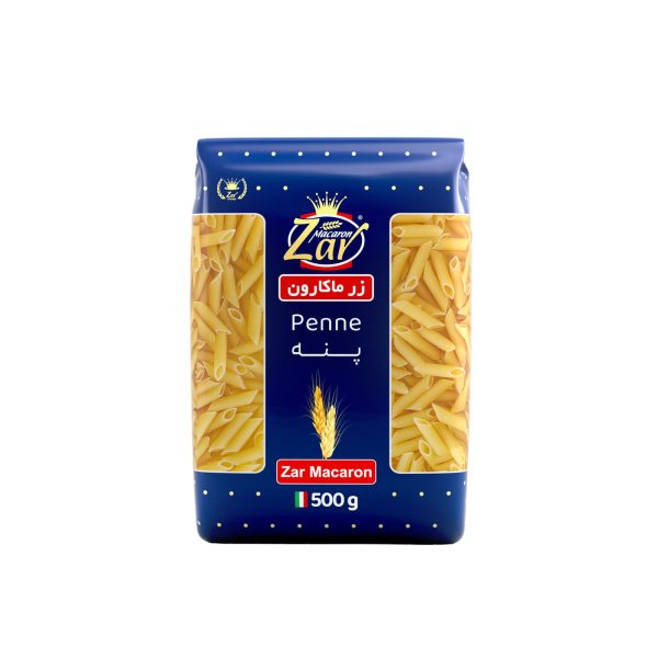 ماکارونی پنه ریگاته 500 گرم زر