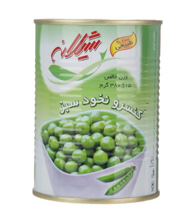 کنسرو نخود سبز شیلانه 380 گرم