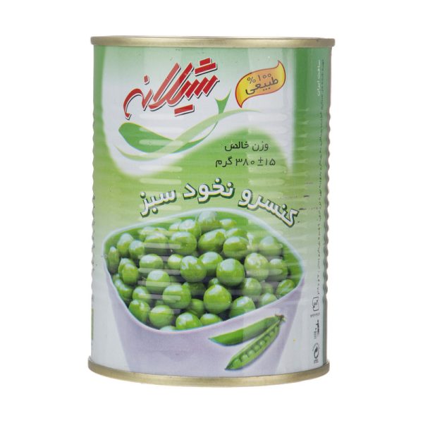 کنسرو نخود سبز شیلانه 380 گرم
