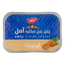پنیر پنج ستاره گردویی200 گرمی آمل