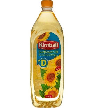 روغن مایع آفتاب گردان غنی شده کیمبال810گ