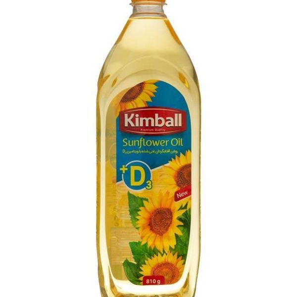 روغن مایع آفتاب گردان غنی شده کیمبال810گ