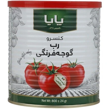رب گوجه فرنگی پایا800 گرم