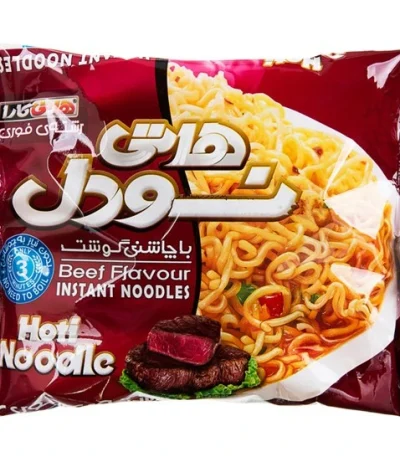 هاتی نودل با چاشنی گوشت